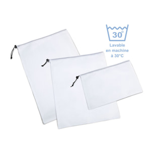 Sacs fruits et légumes réutilisables - lot de 10
