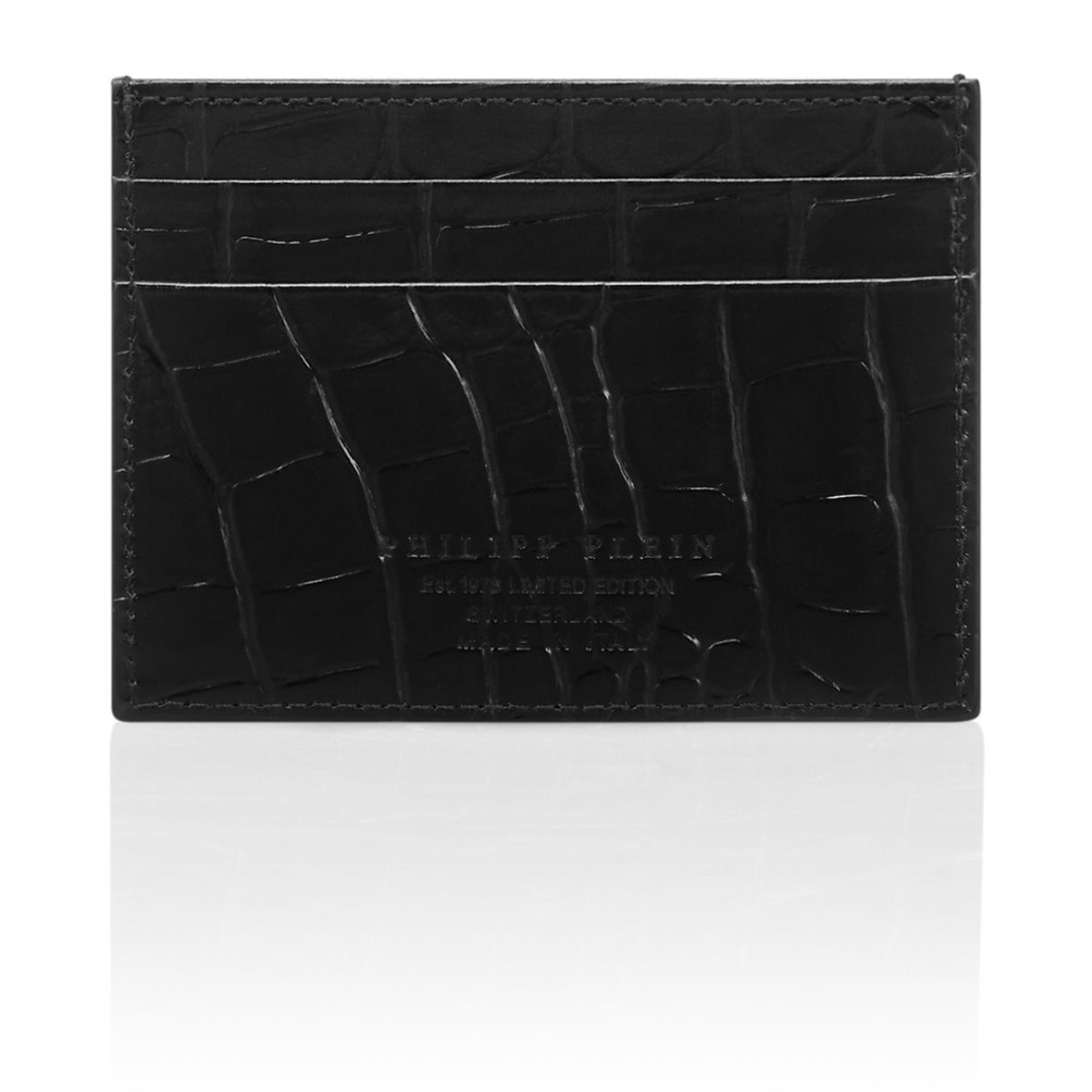 PHILIPP PLEIN Credit Cards Holder SKULL