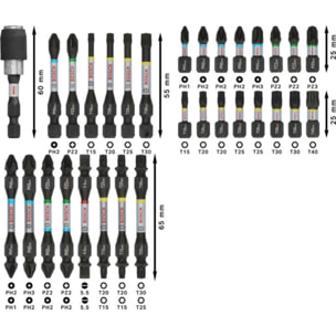 Jeu d'embouts de vissage PRO impact, 31 pcs. - BOSCH - 2608521U71