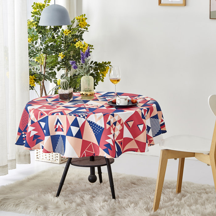 Tovaglia rotonda antimacchia 140 cm