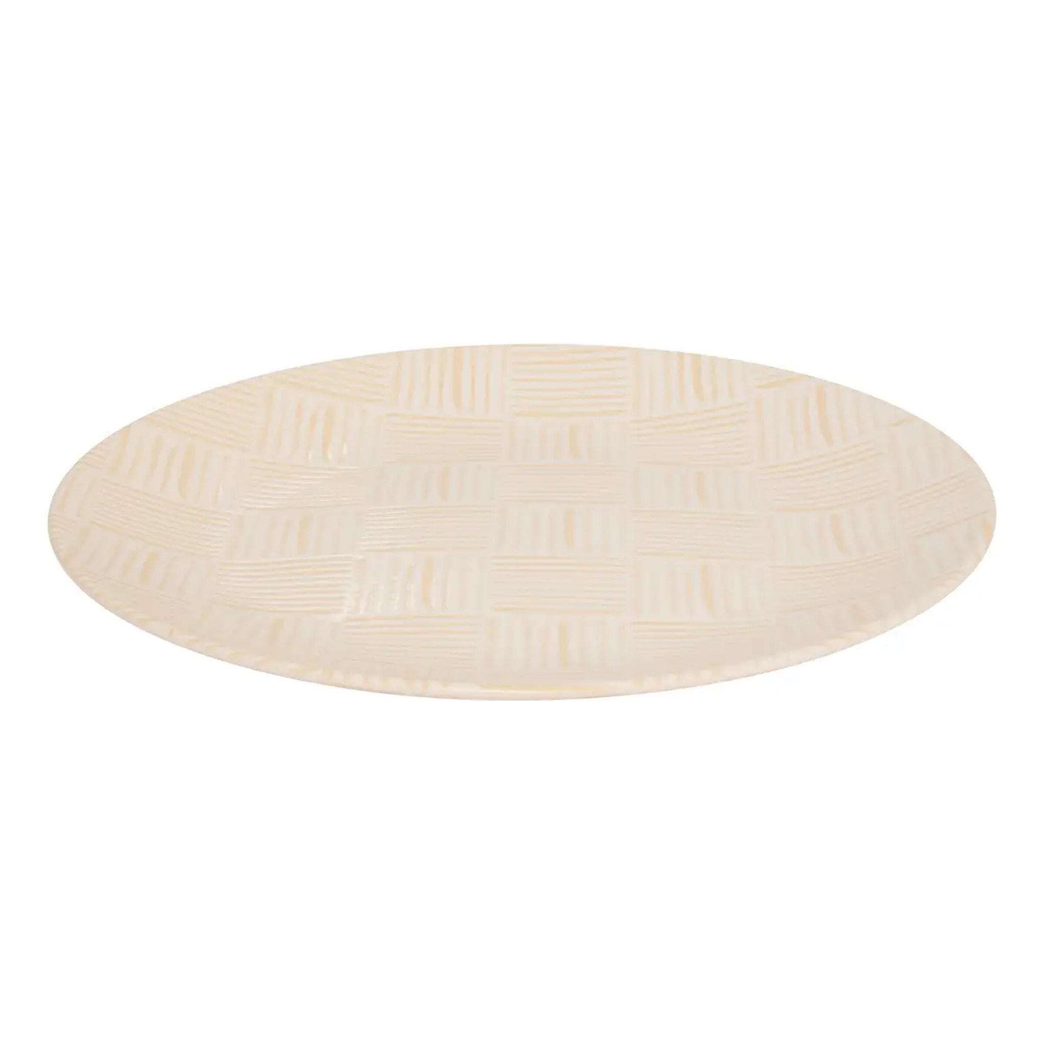 Assiette plate Laetitia D26cm creme