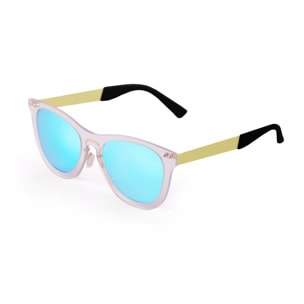 Gafas de sol OCEAN FLORENCIA - Azul cielo con montura gris y patillas amarillas