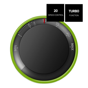 Taurus - Batidora de mano Bapi 1500 Premium XL Plus 1500 W