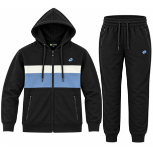 Tuta Uomo LOTTO Cotone Felpato Zip - Art.469438