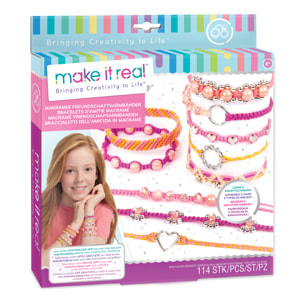 Braccialetti dell'amicizia in macramè