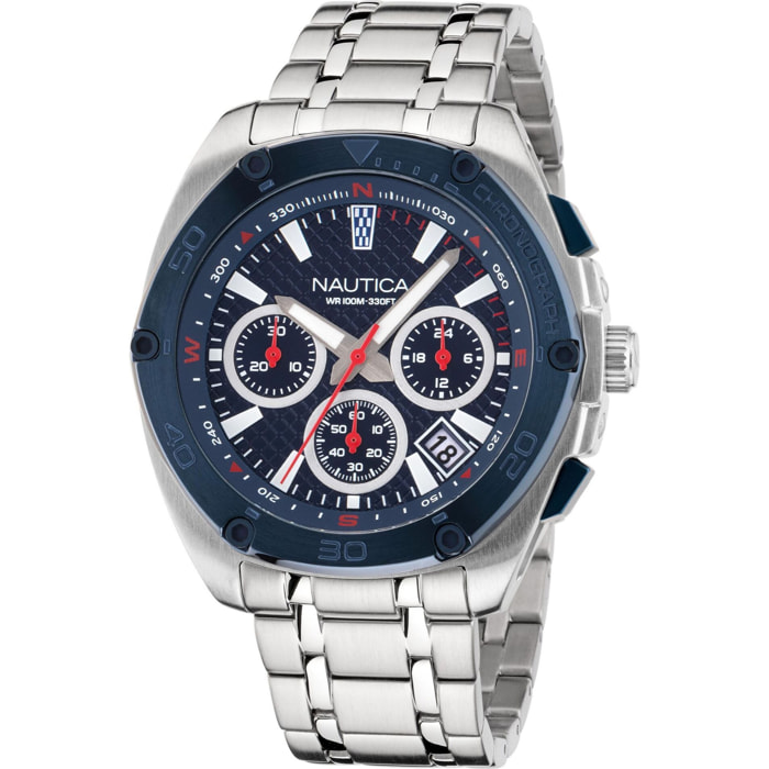 Nautica Reloj Analógico De Cuarzo Tin Can Bay