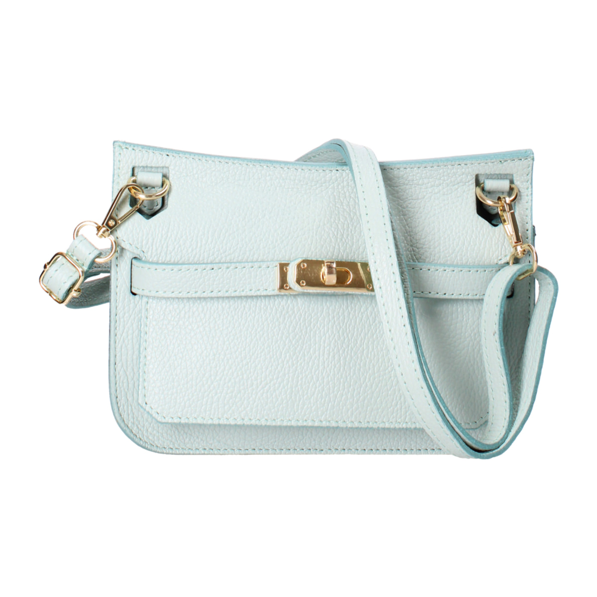 Borsa a tracolla Katie da donna In Vera pelle Made in Italy 23x17x5 cm