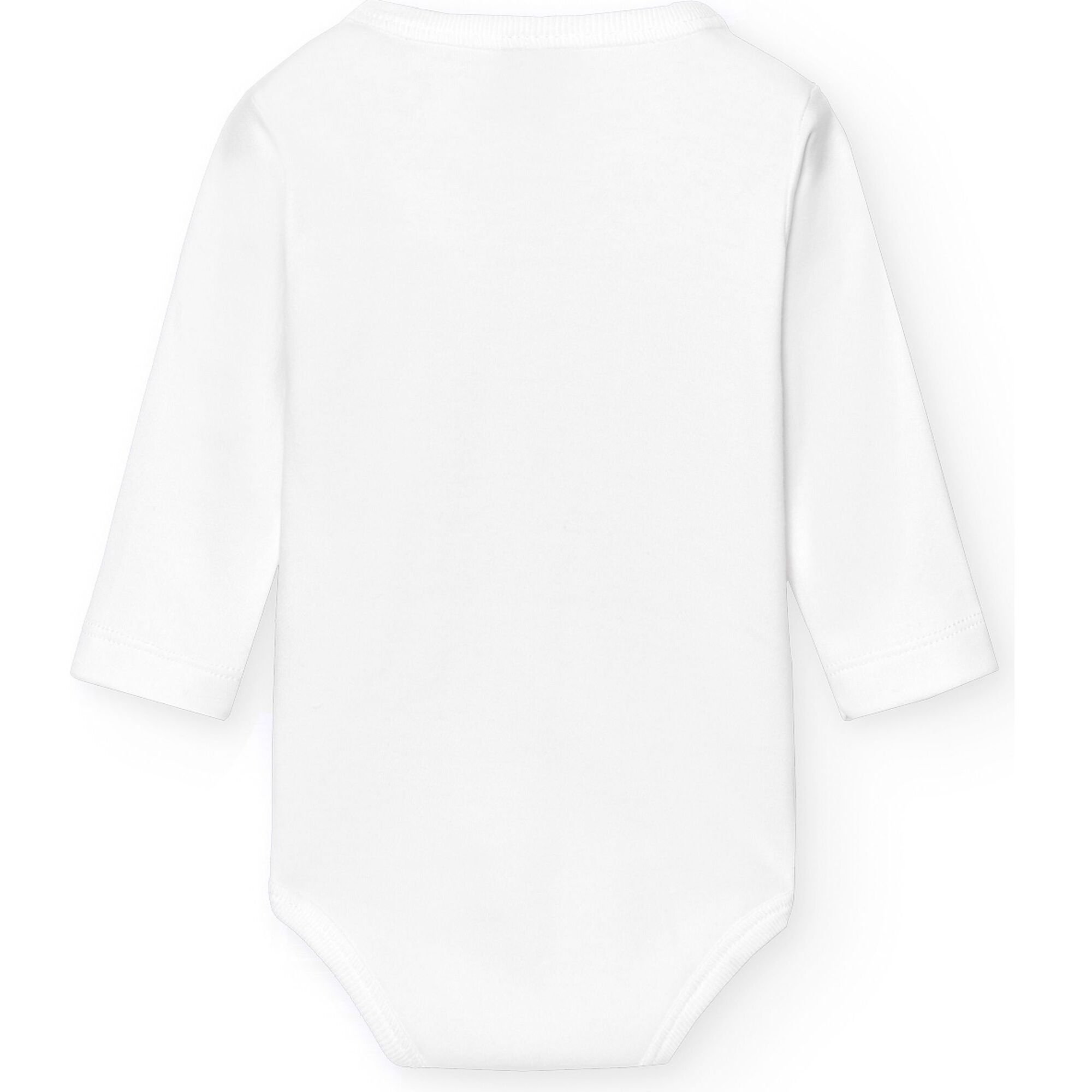 Body bebé manga larga hombro afelpado