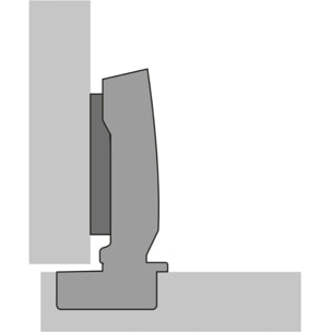 Charnière Sensys 8675 TH52 110° B à vis HETTICH - 9073662