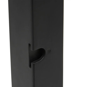 Lot de 2 barres lumineuses Maera H.30cm noir