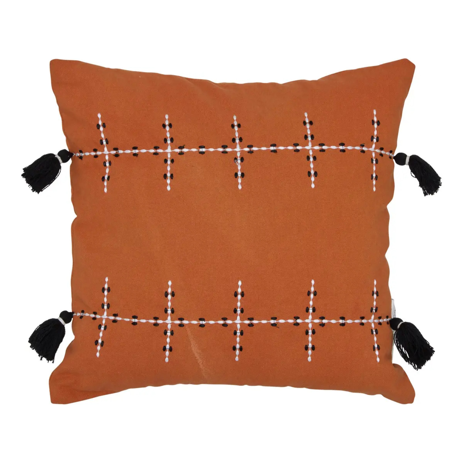 Coussin Mira 40x40cm terracotta