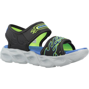 Sandalias Niño de la marca SKECHERS  modelo S LIGHTS: THERMO SPLASH Black