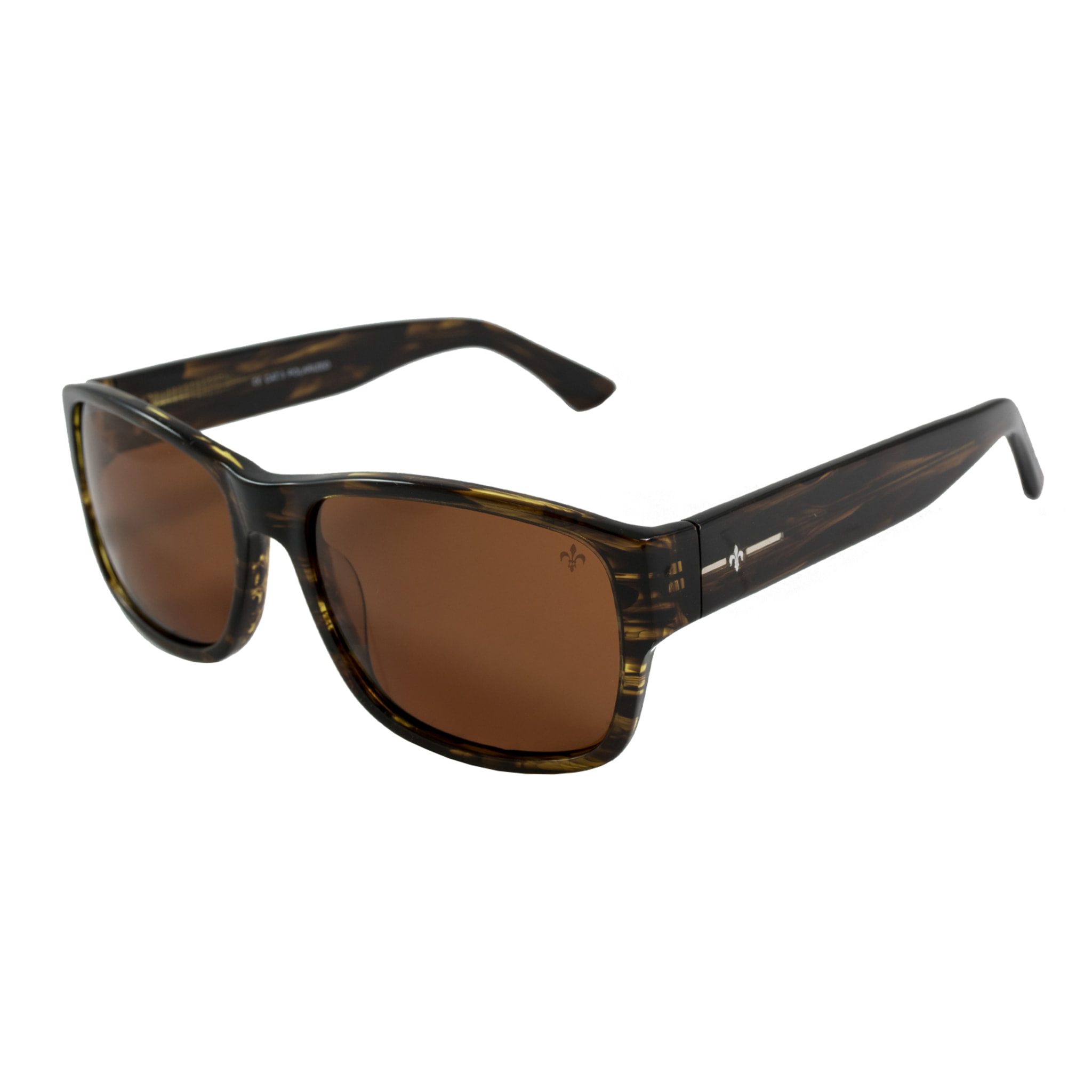 Gafas de sol LENOIR GABIN - Demi amarillo / Marrón