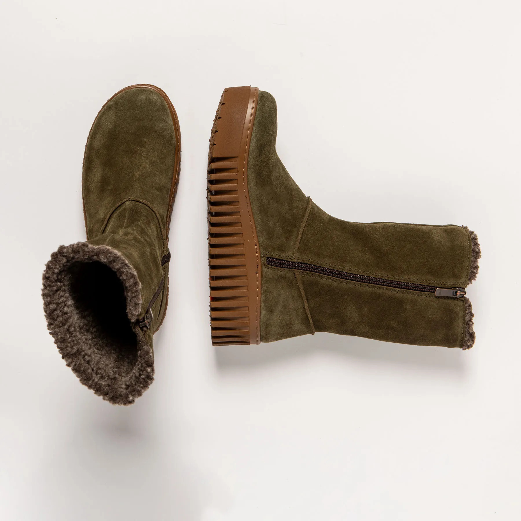 Botines 1511 SILK SUEDE FOREST/BRIGHTON color Forest