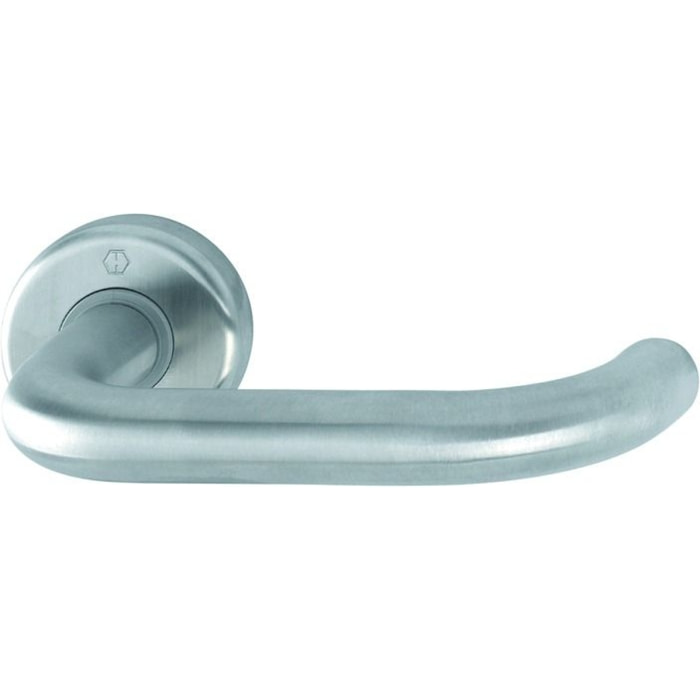 Garniture de porte HOPPE Baden - Bec de cane - Inox - 3940559