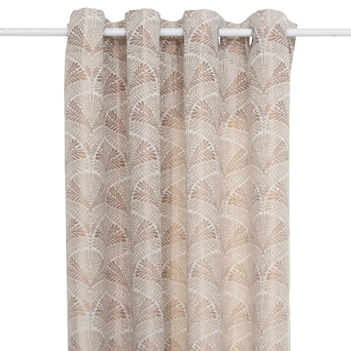 Rideau "Mizani" jacquard lin 135x260cm