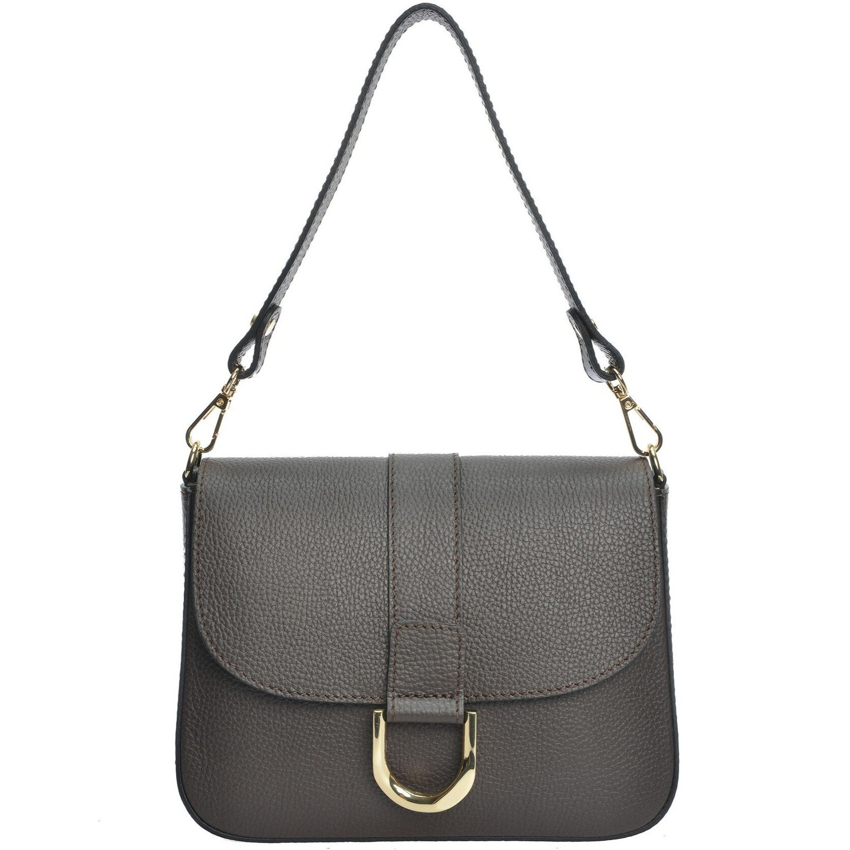 Borsa a tracolla Anna Luchini Marrone