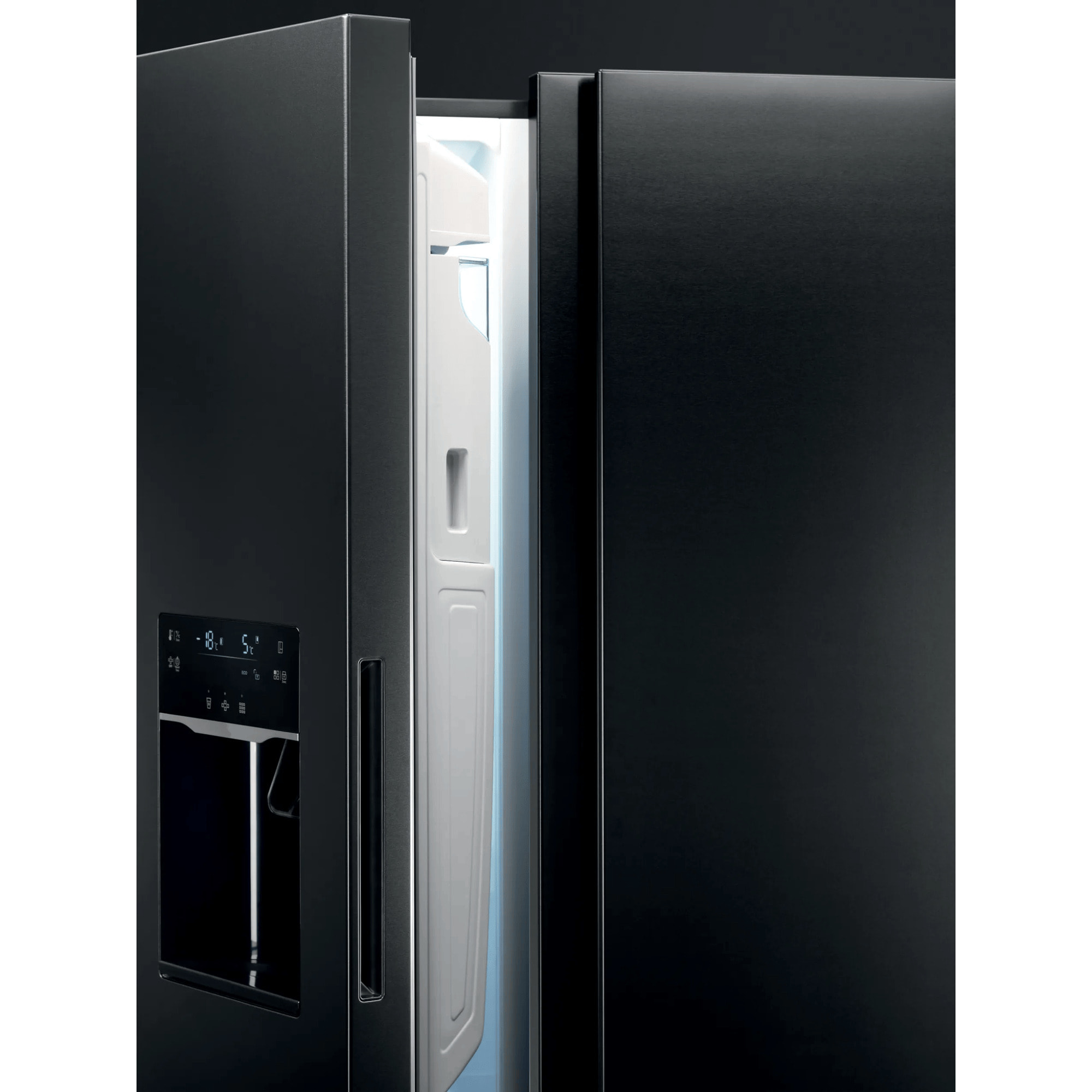 AEG Frigorífico americano de libre instalación Serie 9000 Negro de 177 cm ORX9V351DB
