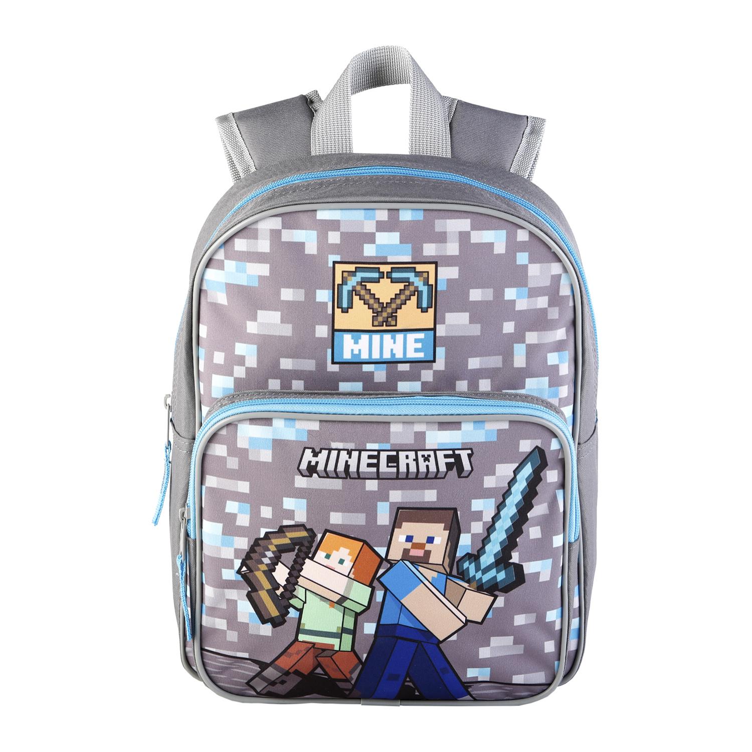 Minecraft Warriors mochila pre escolar.