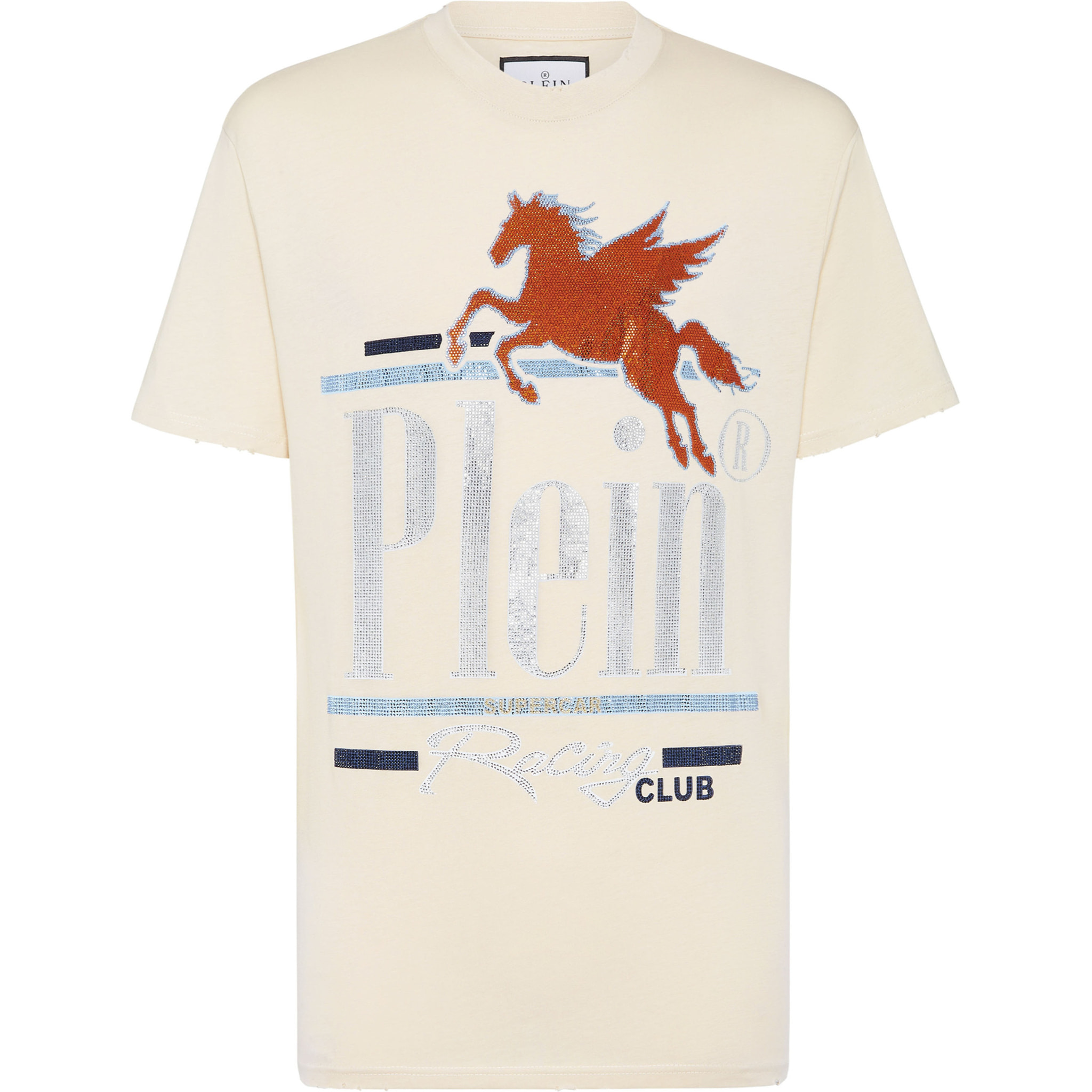 PHILIPP PLEIN Camiseta Cuello Redondo RACING