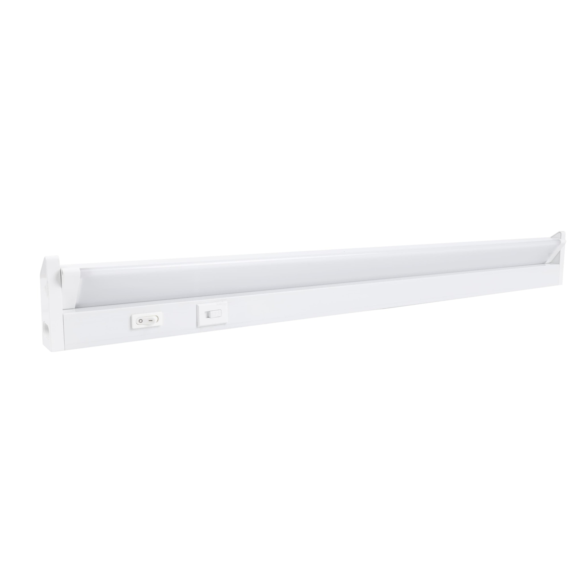 Forlight - Sistema Lineal LED Eficiente 1200mm, Acabado Blanco Opal, Iluminación Moderna para Hogar, Material Resistente PVC y Policarbonato, Diseño Funcional y Estético