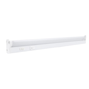 Forlight - Sistema Lineal LED Eficiente 1200mm, Acabado Blanco Opal, Iluminación Moderna para Hogar, Material Resistente PVC y Policarbonato, Diseño Funcional y Estético