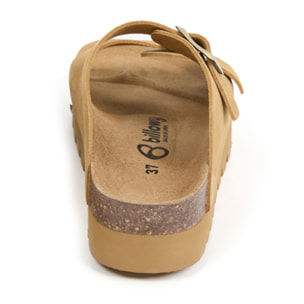 Sandalia Plataforma Marron Mujer BILLOWY MARRON