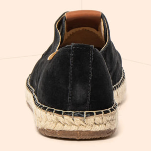 Zapatos N678 SILK SUEDE BLACK / CAMPOS color Black