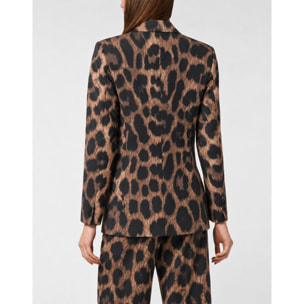 PHILIPP PLEIN Blazer LEOPARD