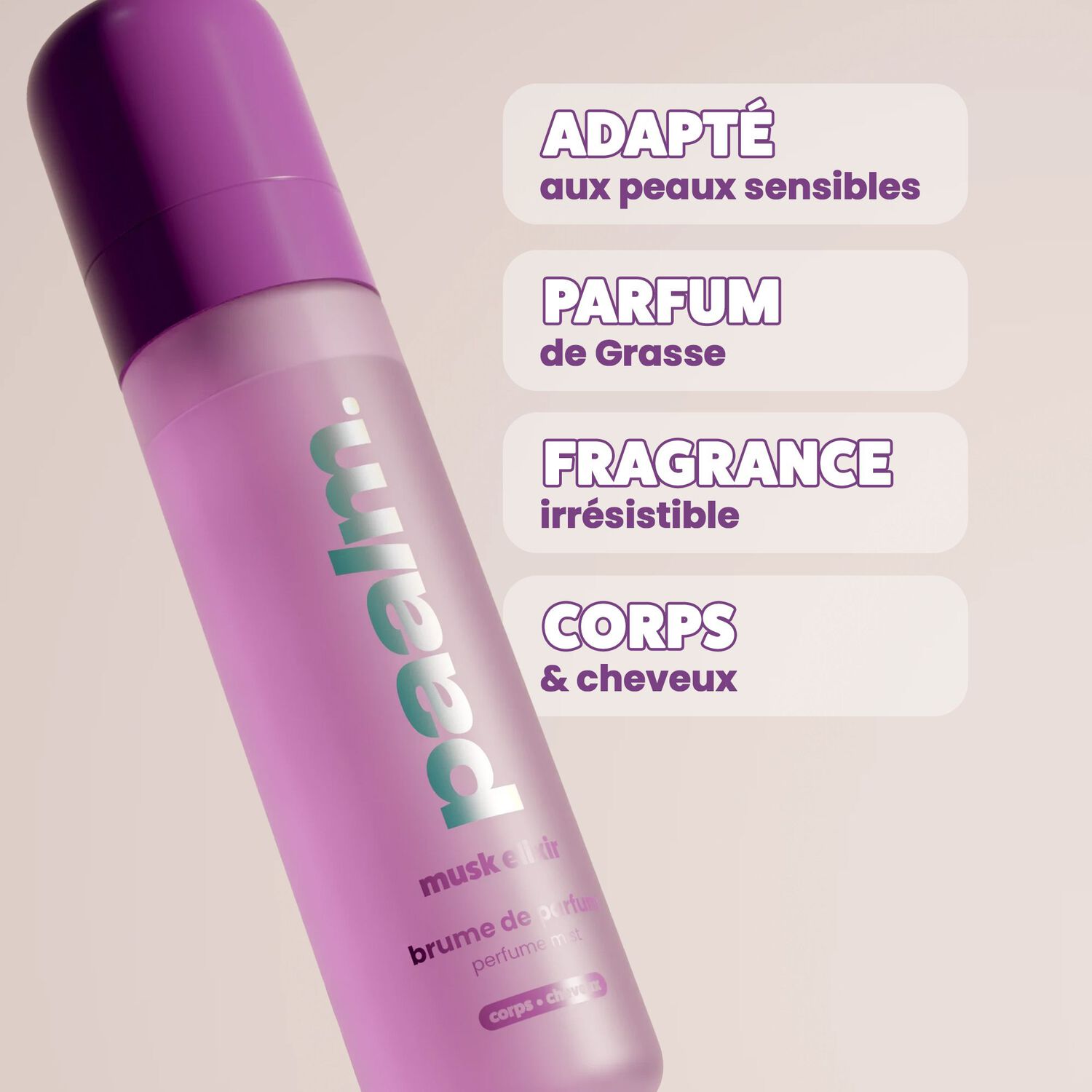 Musk Elixir - Brume de Parfum Corps & Cheveux