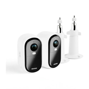 Caméra de surveillance ARLO 2 caméras extérieures Essential HD + supports