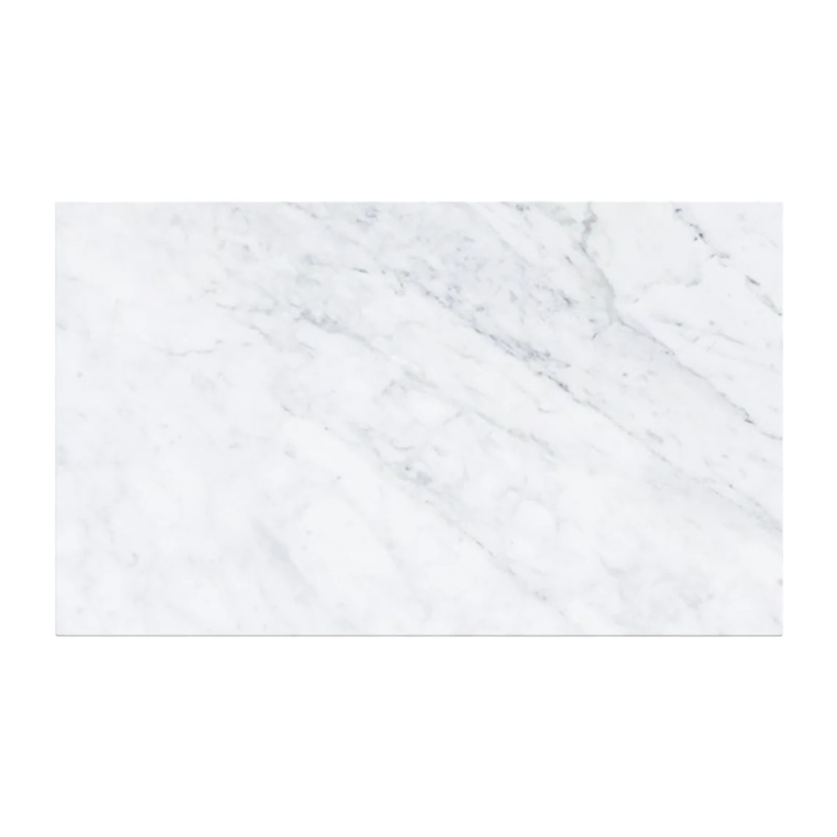 Table basse rectangulaire en marbre blanc - Izaé