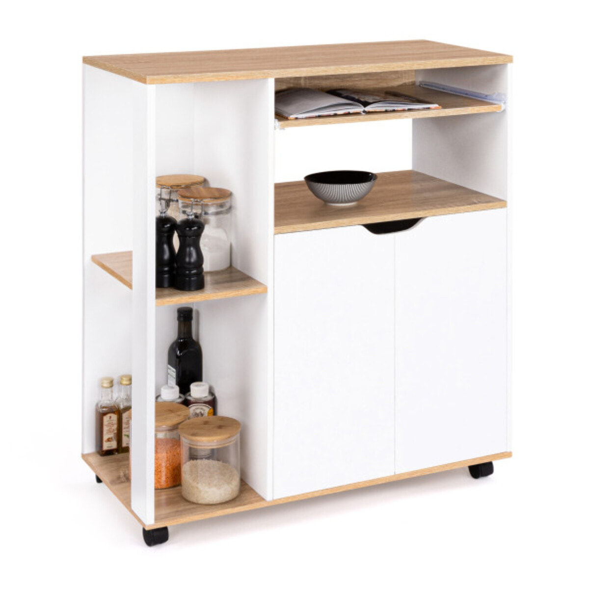 Desserte de cuisine sur roulettes Cosi