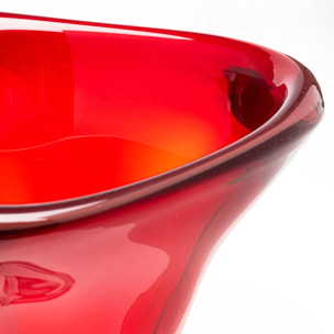 Vase Salut 36cm rouge Kare Design