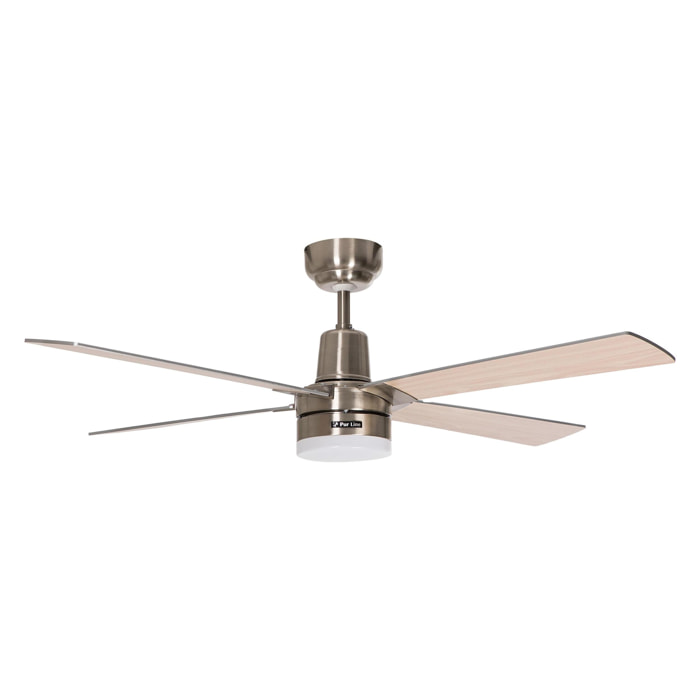 Ventilador de Techo ø122 cm con LED y Wifi Reversible Hypersilence ELECTRON KLASSFAN