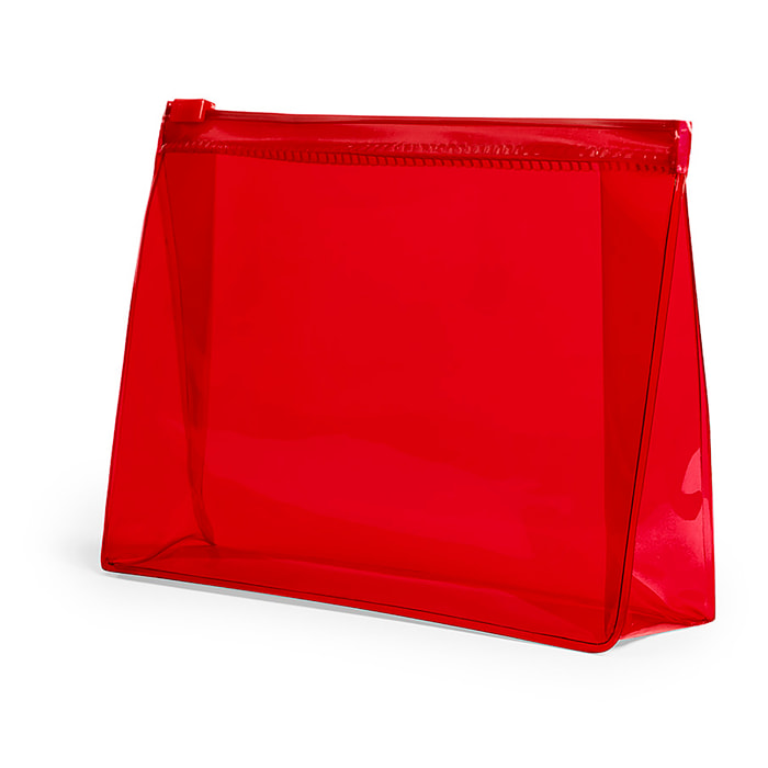 Beauty case da viaggio in PVC trasparente