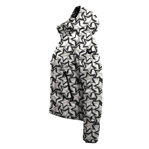 CHAQUETA ESQUI MUJER PUFFY ESTELAR PRINT BLANCO