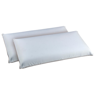 Pack 2 almohadas Visco | Firmeza media | Memory Gel