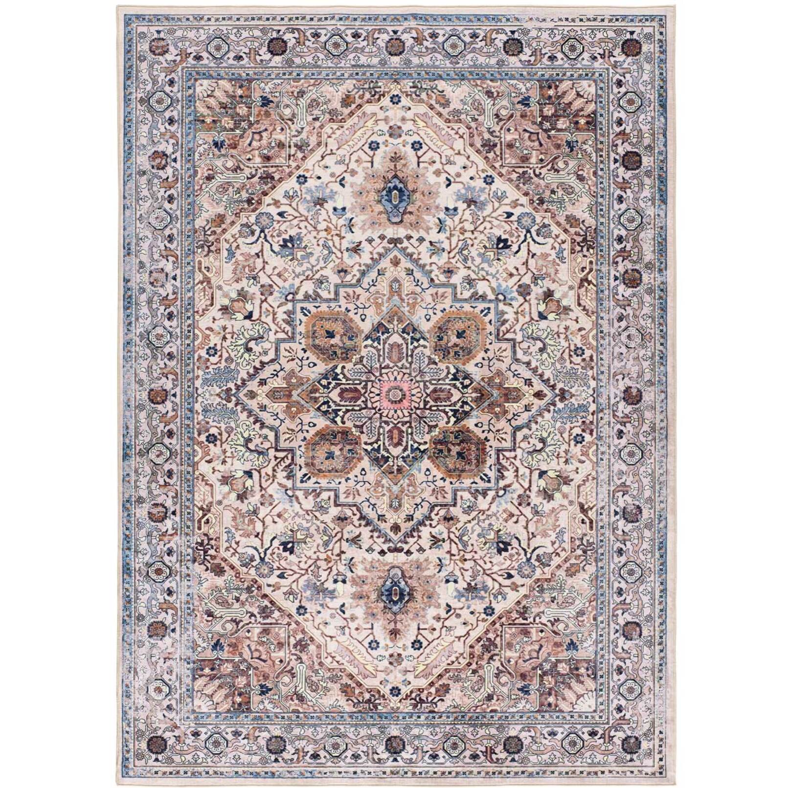 Alfombra impresa estilo vintage multicolor Class, varias medidas disponibles