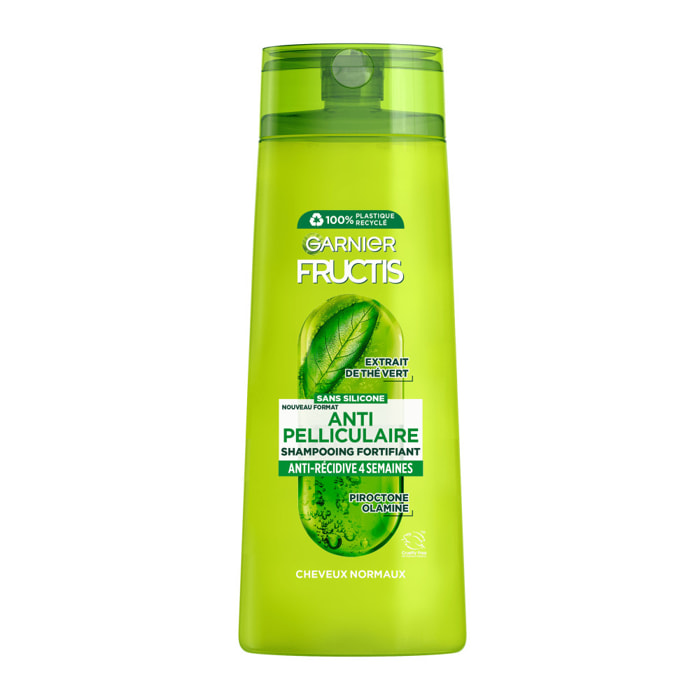 Lot de 12 - Garnier Fructis Shampooing Antipelliculaire à l'extrait de thé vert 300ml