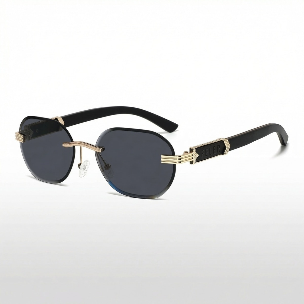 Gafas de Sol Feler 1813-1 Polarizadas de Madera Unisex 56 mm