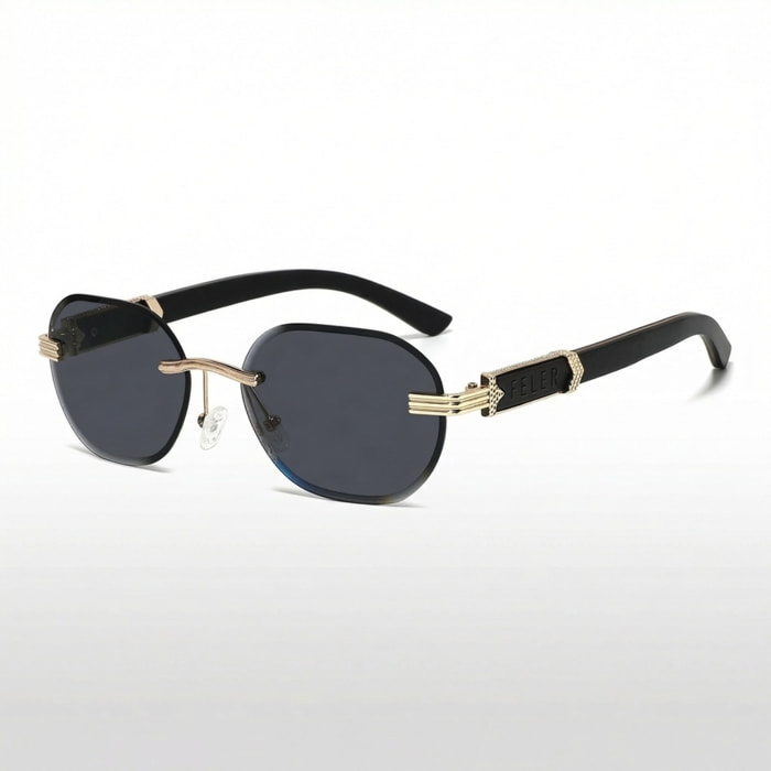 Gafas de Sol Feler 1813-1 Polarizadas de Madera Unisex 56 mm