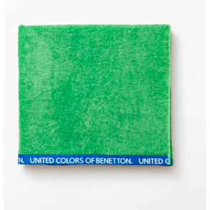 Toalla 90x160 algodón orgánico 450gsm verde benetton