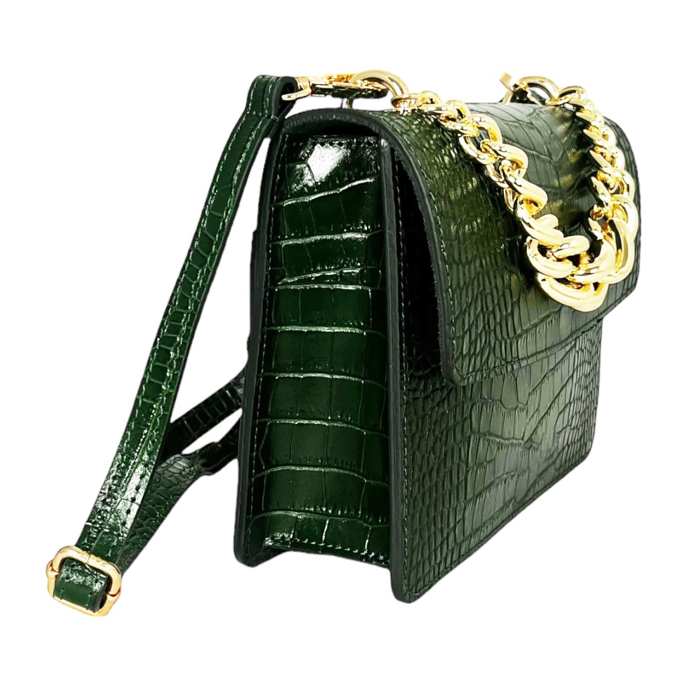 Bolso de mano Cheval Firenze Stella Verde Oscuro