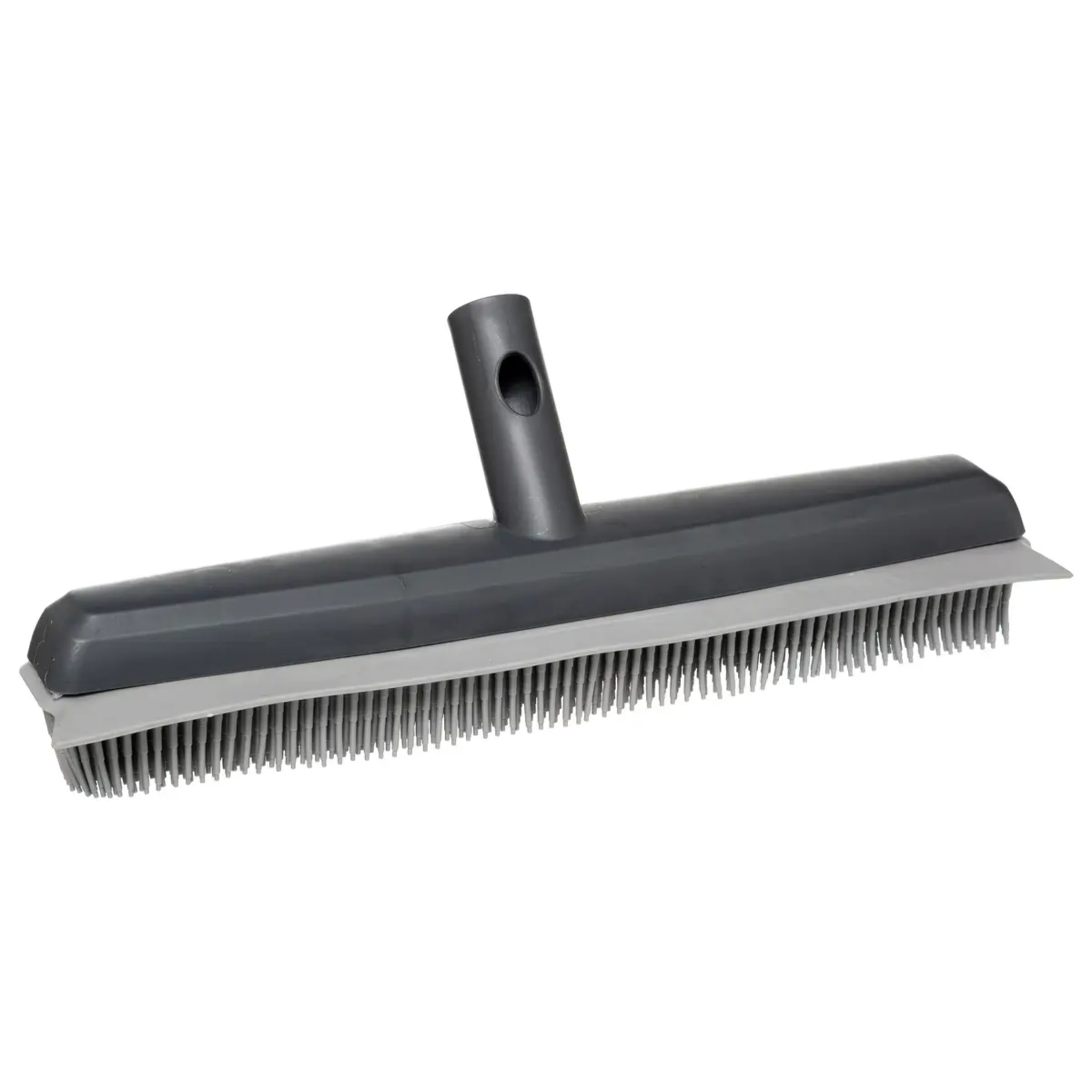 Tête de balai caoutchouc "Click & Clean" gris