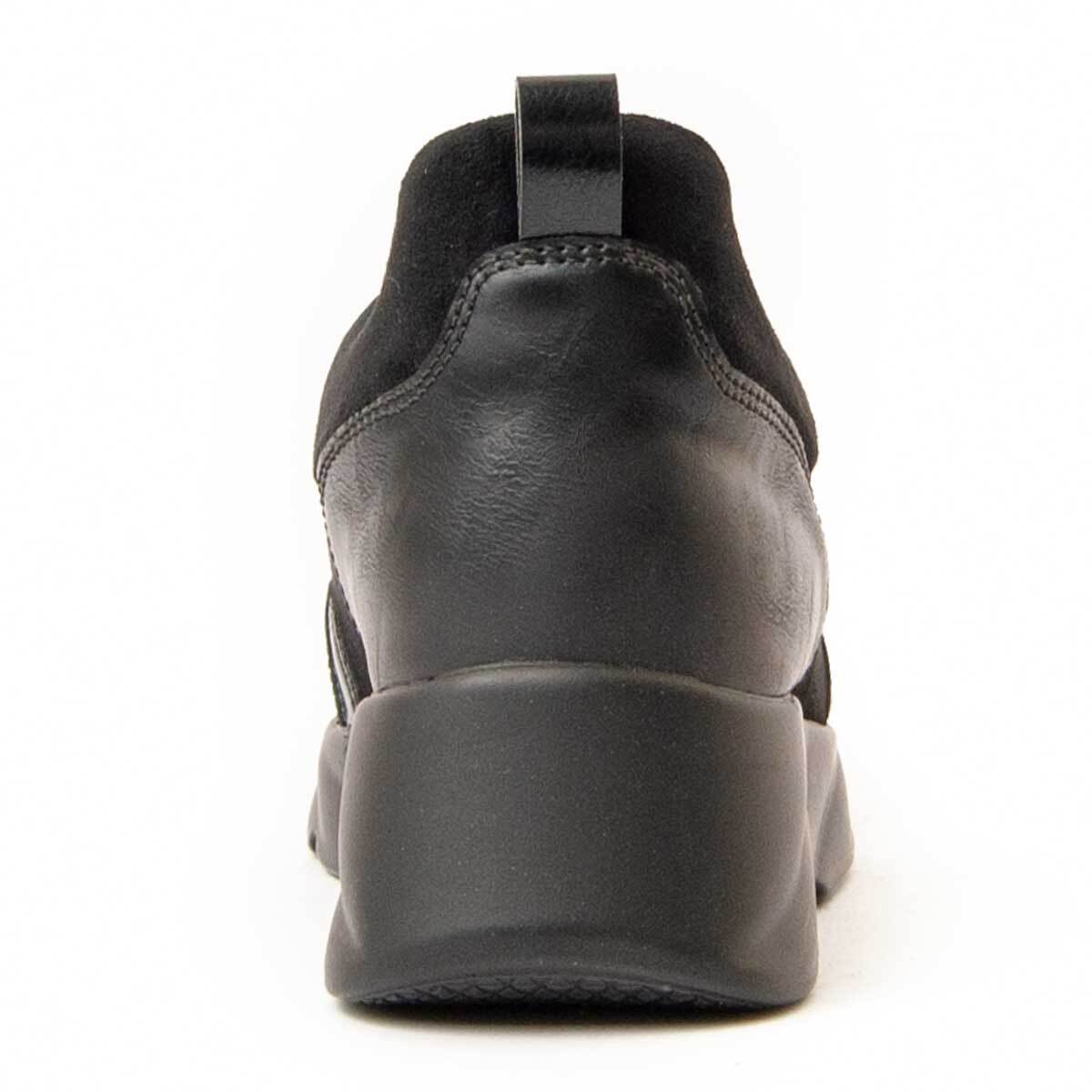 Sneaker De Plataforma - Negro - Altura: 4 Cm