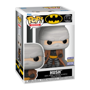 Batman Funko POP DC Comics Vinile Figura Hush 9 cm Esclusiva Italia