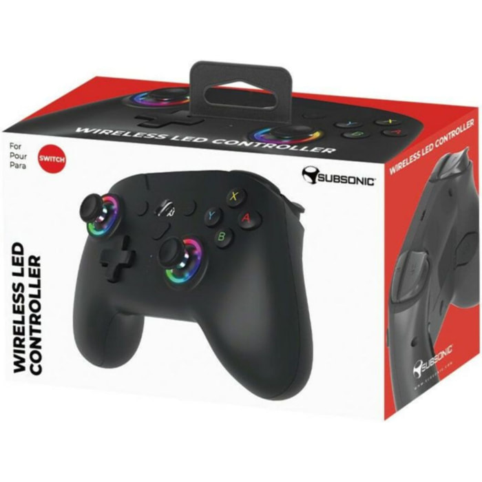Manette SUBSONIC Swtich 2 & 1 sans fil noir