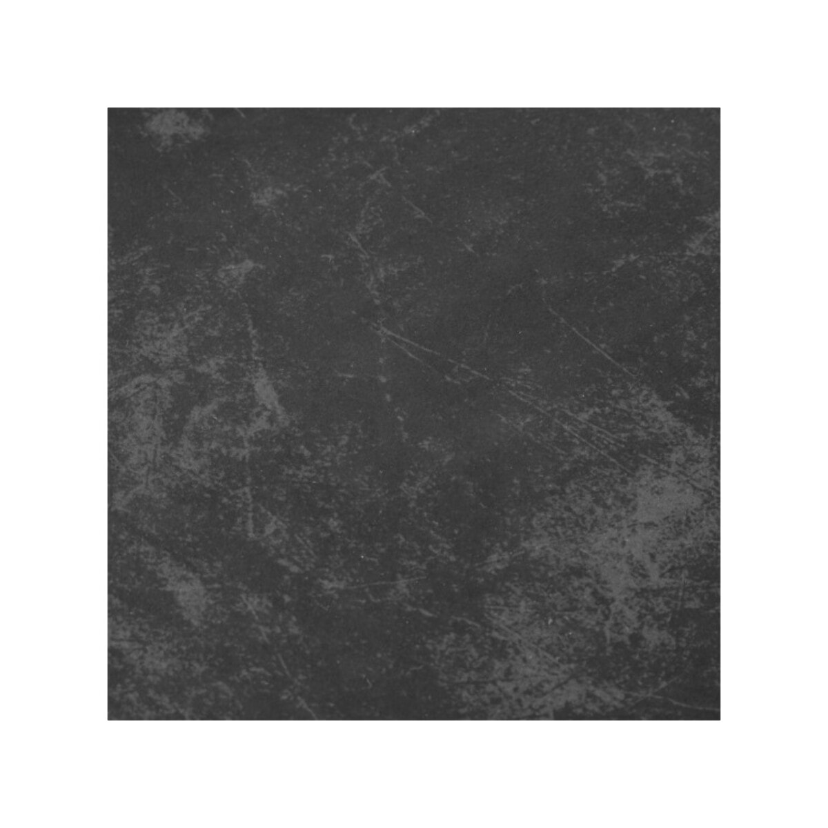 Table de repas extensible en céramique gris anthracite - 90/150 cm - GERMAIN