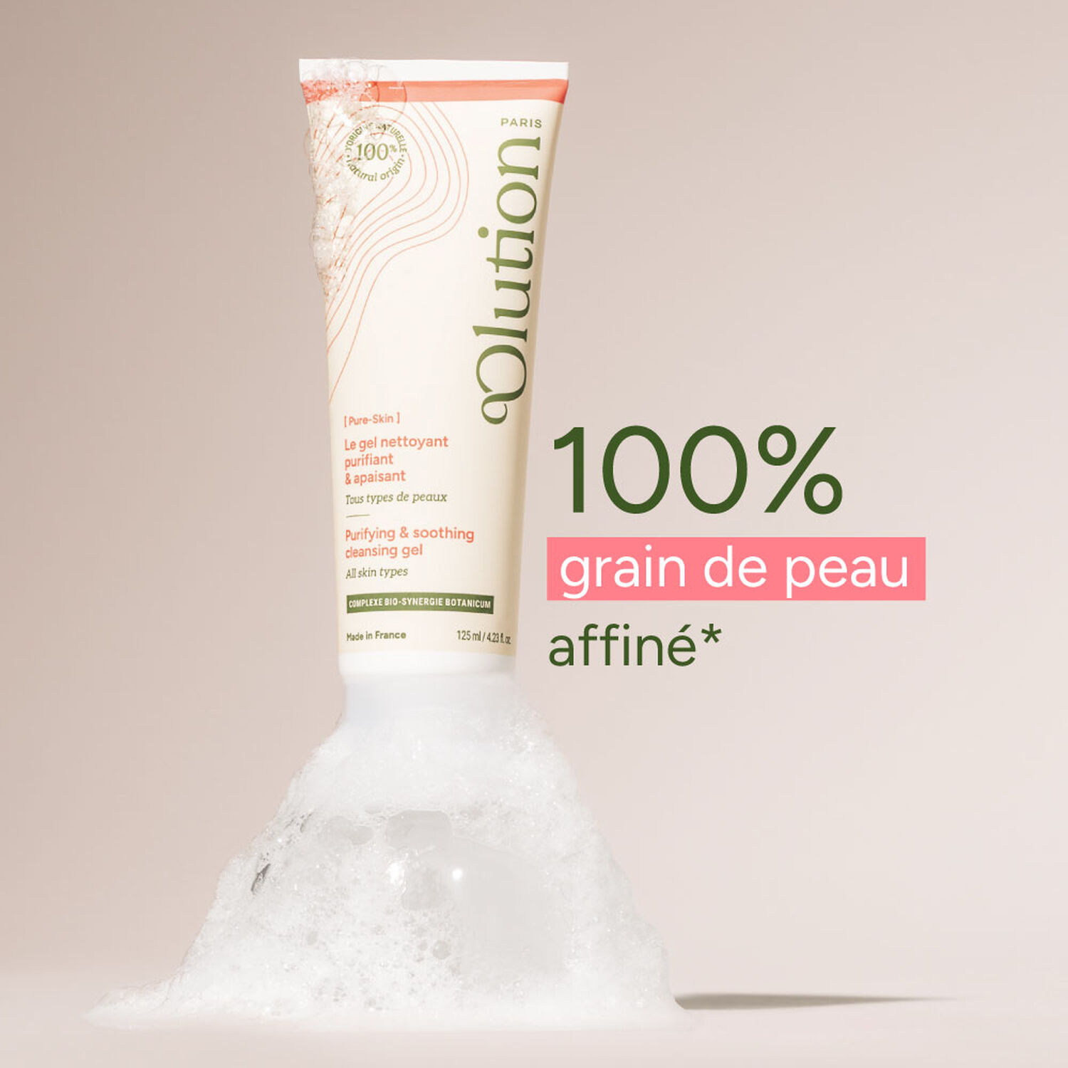 [Pure-Skin] - Le Gel Nettoyant Purifiant & Apaisant 125 ml